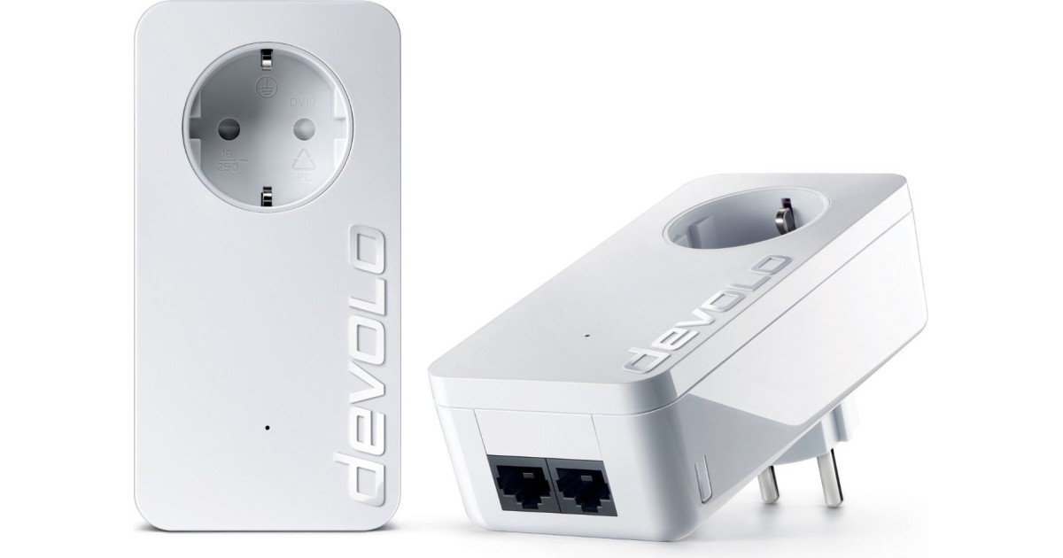 Devolo dLAN 550 duo+ Powerline Starter Kit: 1,6 gut
