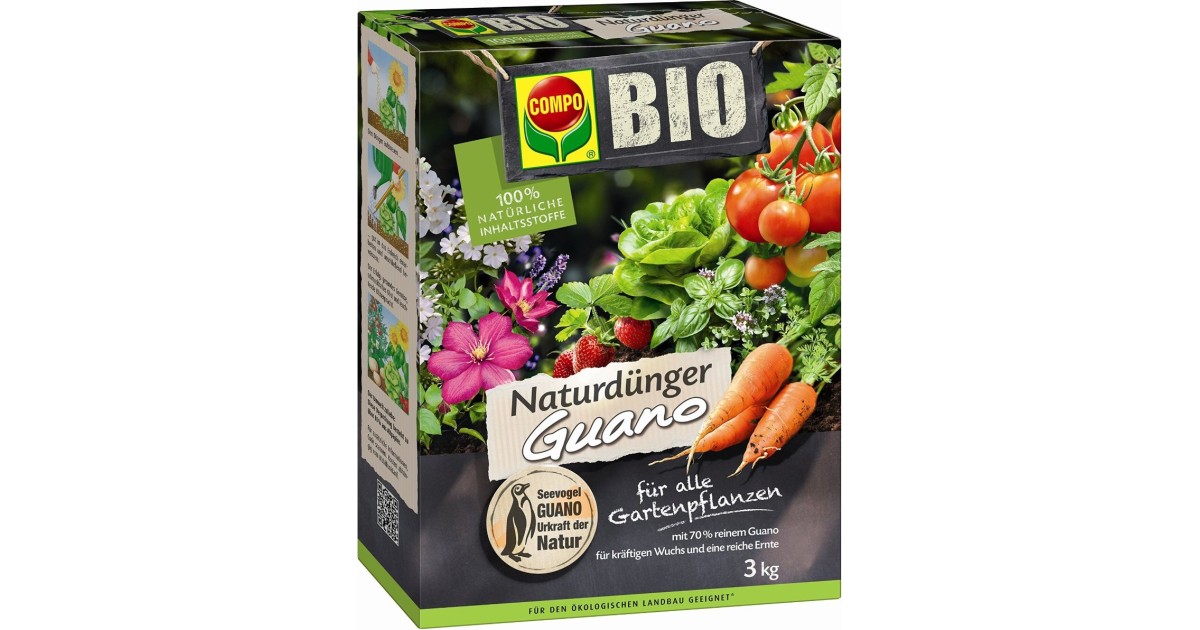 Compo Bio NaturDnger Guano im Test: 2,7
