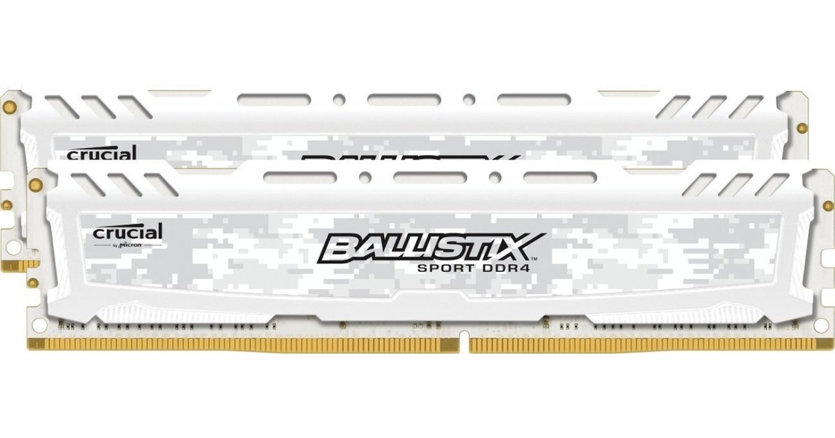 16gb Ddr4 2400 Crucial Ballistix Sport Lt Crucial Ballistix Sport LT DDR4-2400 16GB Kit (BLS8G4D240FSC) im Test