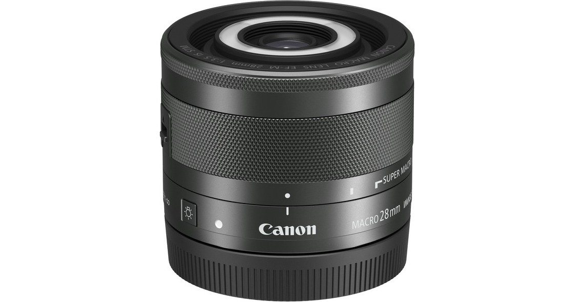 Canon EF-M 28mm f/3.5 Macro IS STM im Test: 1,3 sehr gut