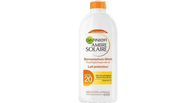 Garnier 20 LSF Solaire Ambre Sonnenschutz-Milch Test