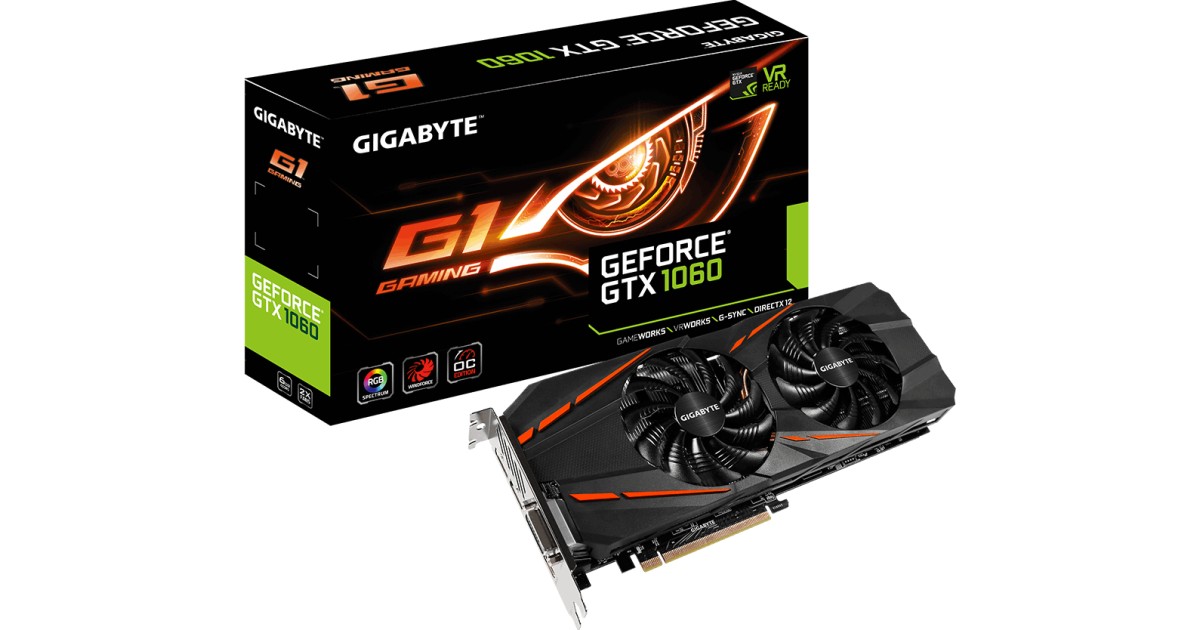 GigaByte GeForce GTX 1060 G1 Gaming 6G im Test: 2,0 gut