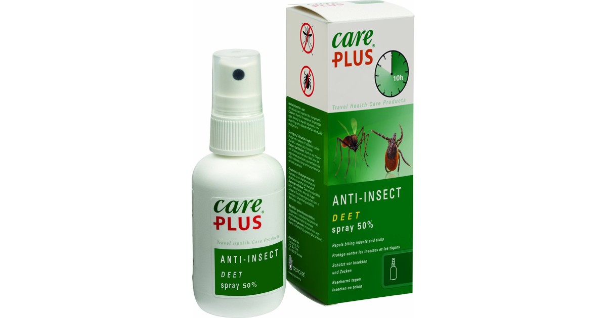 Care Plus AntiInsect Deet Spray 50 Test