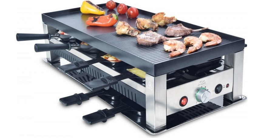 Solis 5 in 1 Table Grill für 8: 1,5 sehr gut | Multifunktionsraclette ...