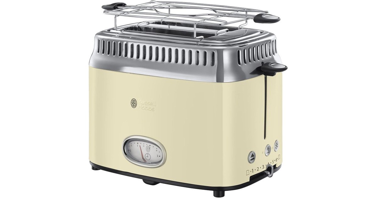 Russell Hobbs Retro Vintage Cream Toaster 2168256 im Test 1,8 gut