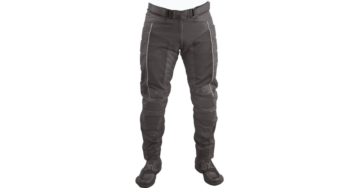 Roleff Motorradhose Textil - Mit CE Protektoren & Thermofutter Für Jede Jahreszeit