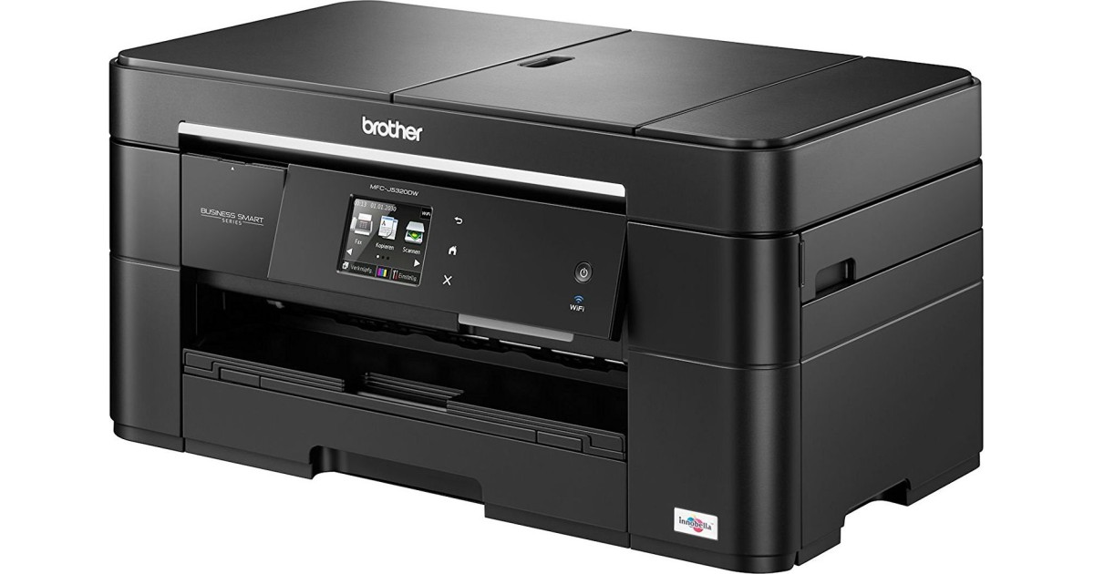 Brother MFC-J5320DW im Test: 1,9 gut | Guter A3-Drucker mit geringen