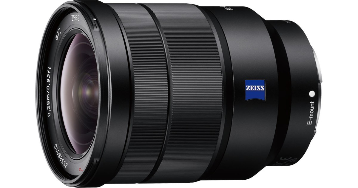 SONY ソニー FE 16-35mm F4 ZA OSS SEL1635Z Sony FE 16-35 mm F4 Vario-Tessar ZA OSS (SEL1635Z) Datenblatt