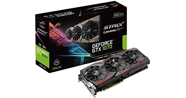 Asus ROG STRIX-GTX1070-O8G-GAMING im Test: 1,9 gut