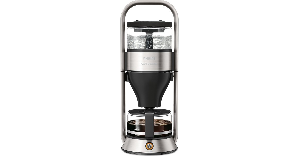 | zur Unsere 1,6 Analyse Philips HD5413/00: Gourmet Kaffeemaschine gut Café