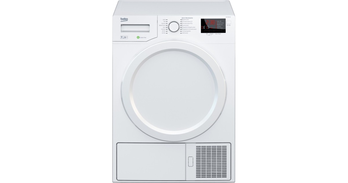 Beko Dps 7405 W3 Stiftung Warentest Beko DPS 7405 W3: 1,5 sehr gut | Sparsamer Trockner für 2- bis 3
