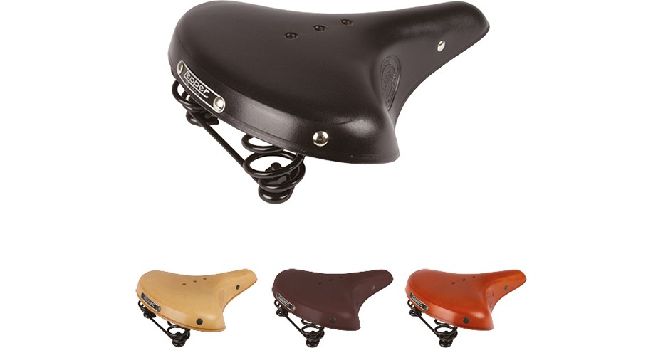 Selle Lepper Concorde vintage - cuir de selle de vélo