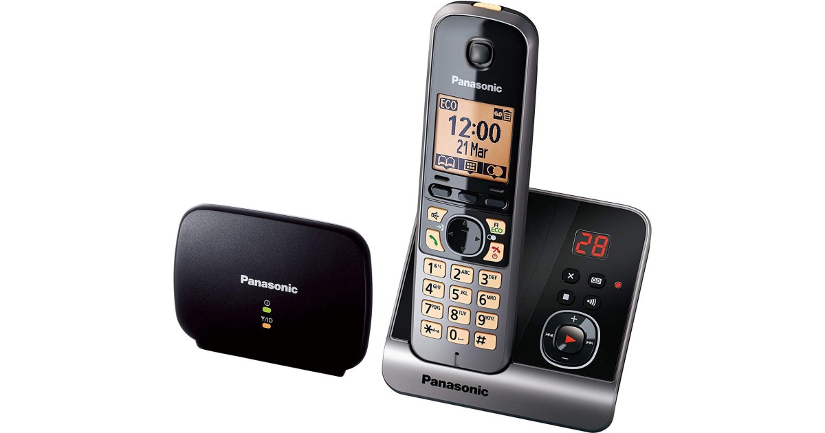 sehr | Panasonic Paket im 1,4 Schnurlostelefon im KX-TG6761 Repeater Test: mit gut