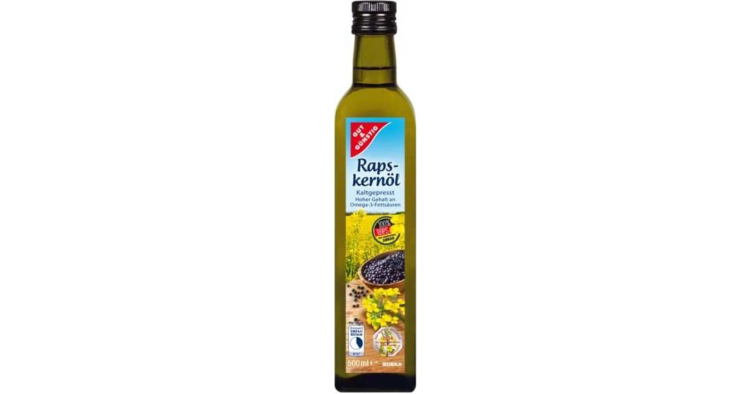Edeka / Gut & Günstig Rapskernöl im Test: 1,8 gut