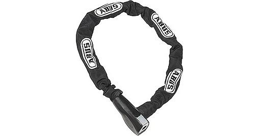 Antivol 85cm ABUS Steel-O-Chain 880 - Chaîne Antivol Vélo Niveau Sécurité 8 | Acier Trempé | Longueur 85cm | Cylindre Automatique Antivol Abus Velo