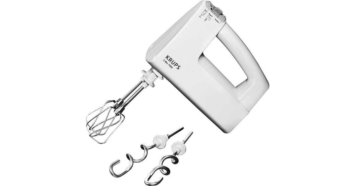 Frullatore Manuale Krups 3Mix 7000, 500W, 60 Anni Special Edition, Nero/rame, Con Borsa Accessori