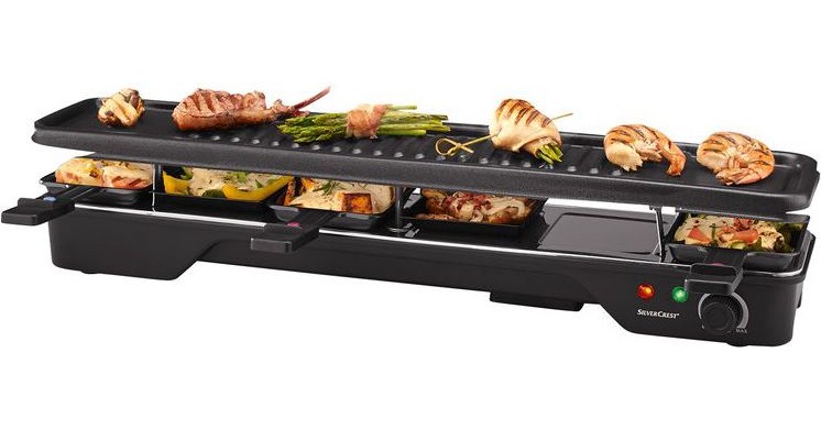 Unsere Silvercrest zum (lang) | Raclette Lidl Analyse Raclettegrill /
