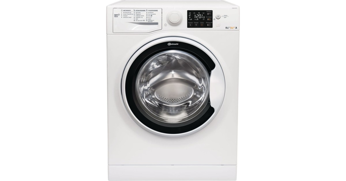 Bauknecht Waschtrockner Wt Super Eco 8514 Bedienungsanleitung Bauknecht WT Super Eco 8514 | Platzsparender Waschtrockner mit lautem