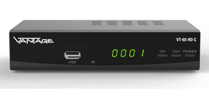 Vantage Vt 65 Hd C Kabel Receiver Vantage VT-65 HD C | Günstiger, digitaler Kabelempfänger