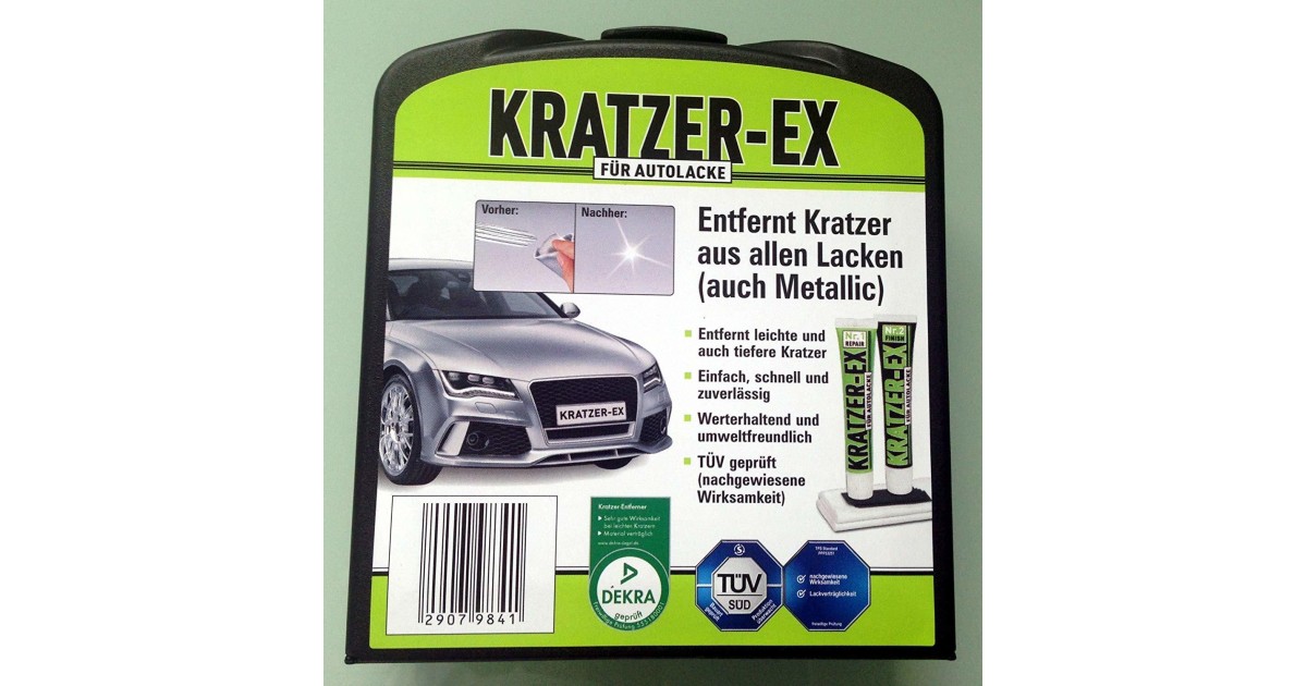 Kratzer-Ex Entferner-Set  Für Mini-Makel im Metallic-Lack