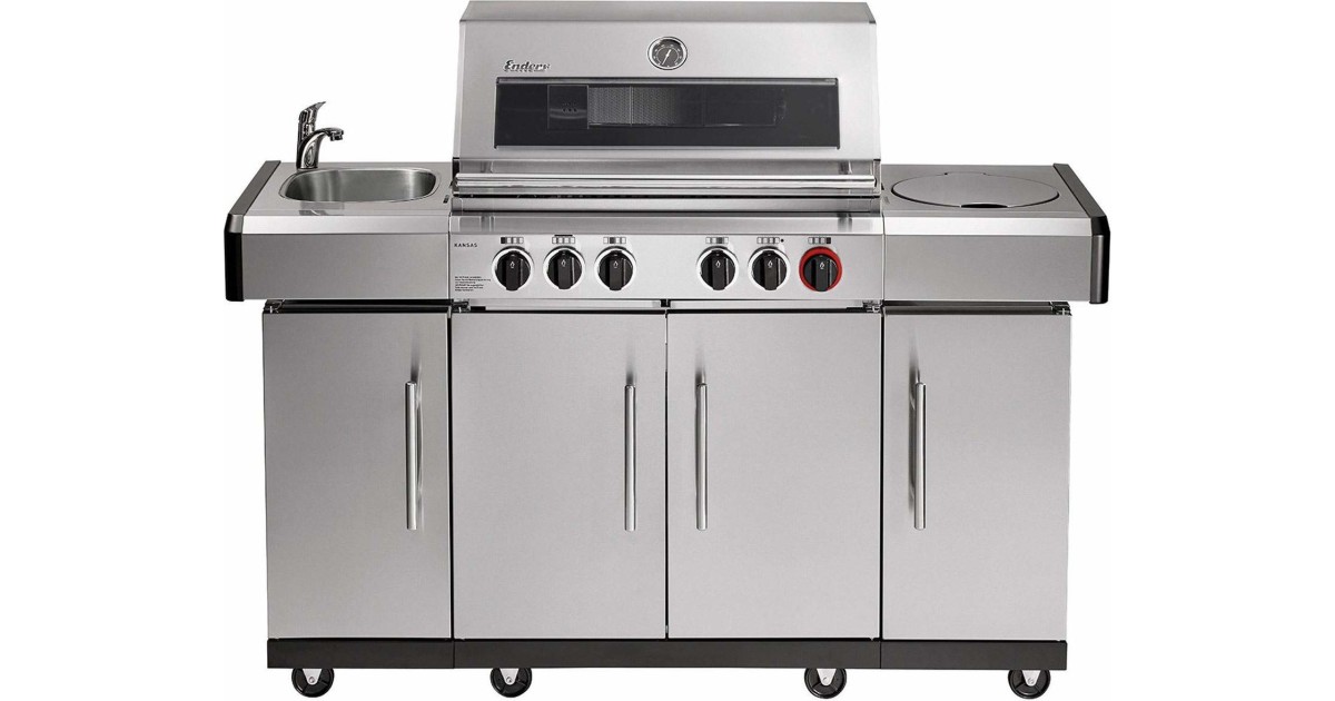 Enders Kansas Pro 4 Sik Turbo Test Enders Kansas Pro 4 SIK Profi Turbo | Unsere Analyse zum Gasgrillwagen