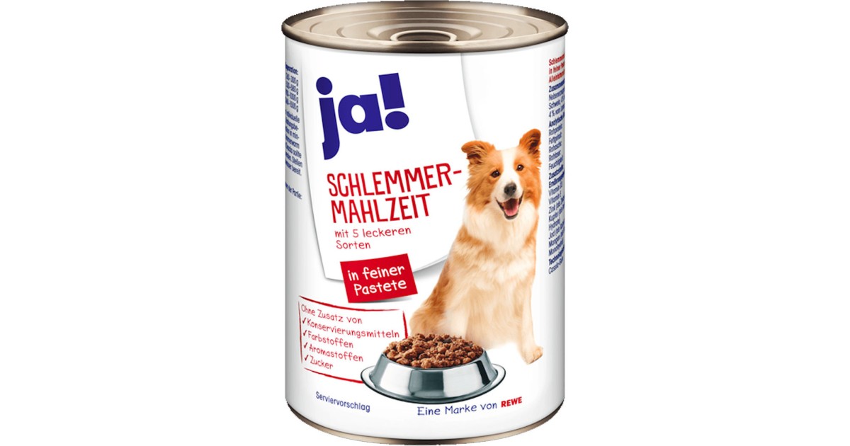 Rewe / Ja! Schlemmermahlzeit mit 5 leckeren Sorten im Test: 1,8 gut