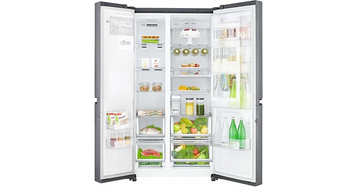 LG GSJ761PZTZ Bedienungsfreundlicher SidebySide mit lauter Wasserpumpe