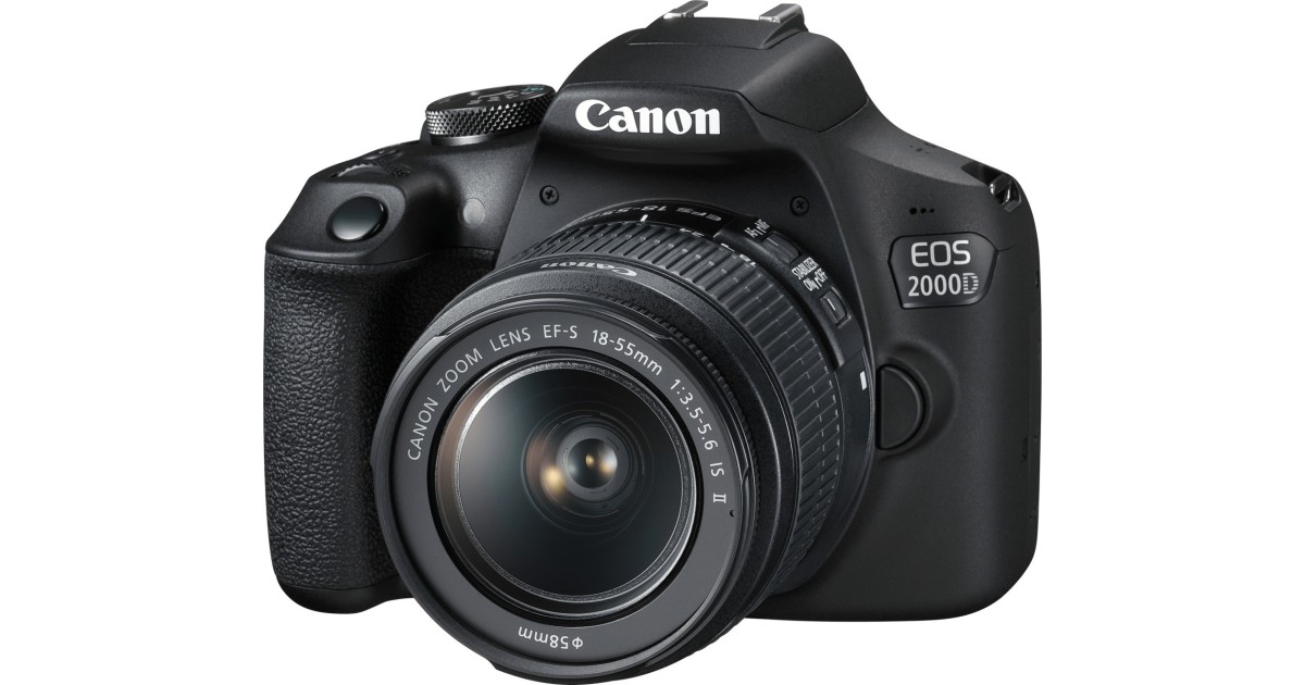 Canon aber im Test: Highlights | ohne 2,1 mit gut großem 2000D Einsteigermodell Sensor, EOS