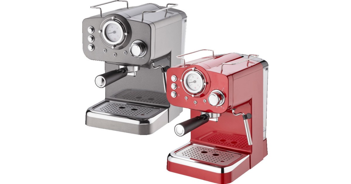 Aldi Nord / QUIGG EspressoMaschine Siebträgermaschine für kleinere