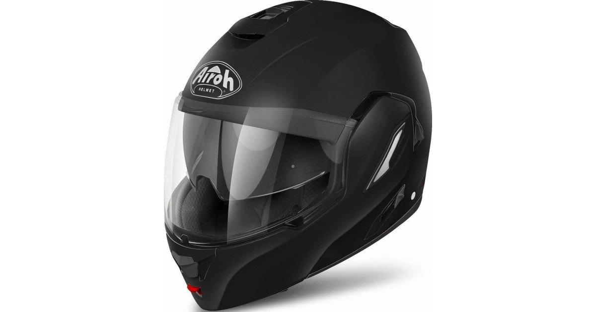 Motorradhelm Airoh Executive Steering Crossover Farbe Mattschwarz Online-Verkauf