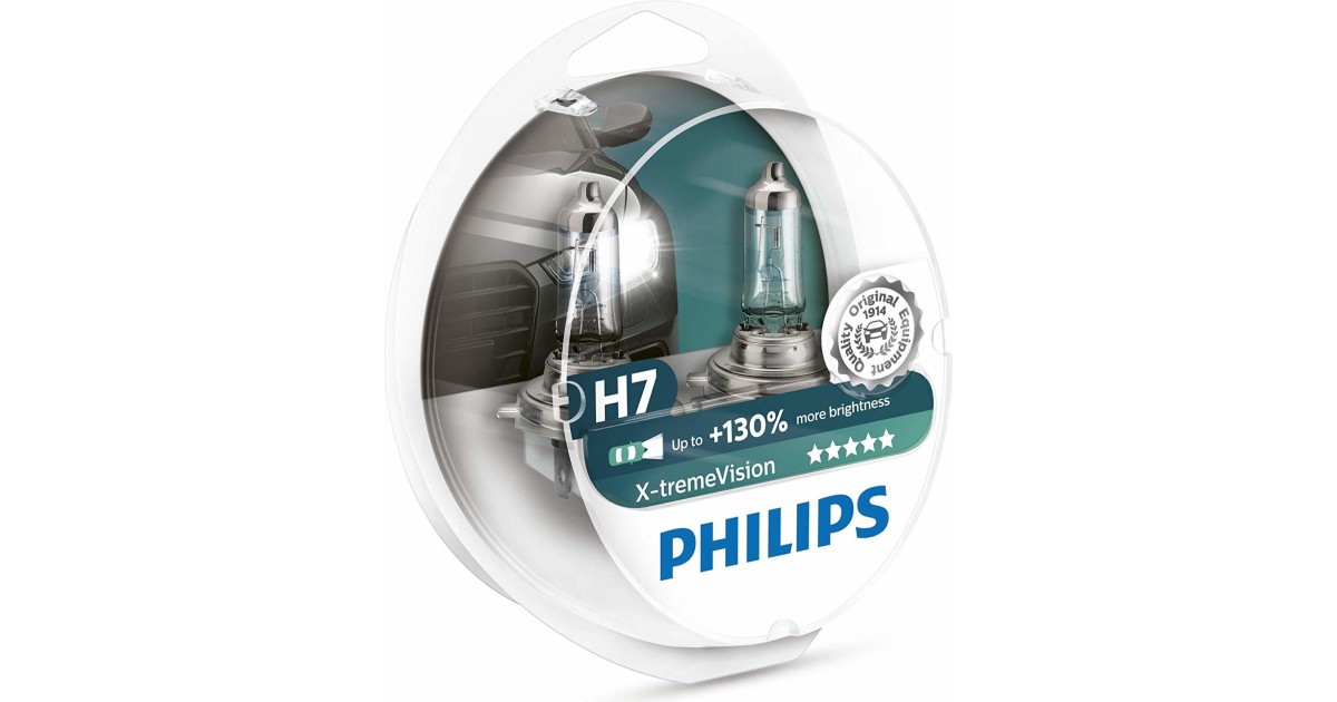 Philips X-treme Vision +130% H7 im Test: 1,6 gut
