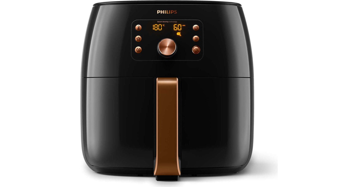 Test: Airfryer HD9860/90 gut XXL gegart Philips 1,3 Möglichkeiten vielen | mit sehr im Smart