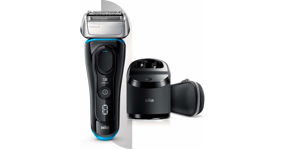 Braun Series 8 8385cc 1,5 sehr gut Nass/Trockenrasierer für die tägliche Gesichtspflege