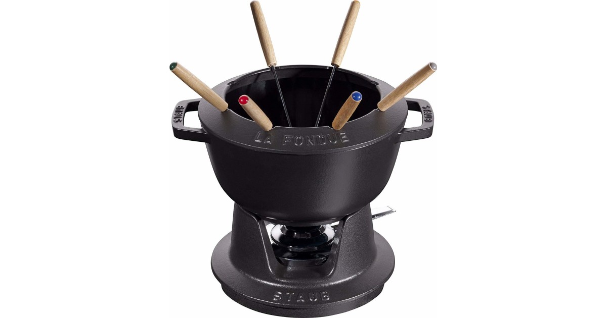 Staub Fondue Set Gusseisen im Test 2,2 gut