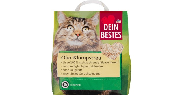 dm / Dein Bestes ko-Klumpstreu im Test: 2,4 gut