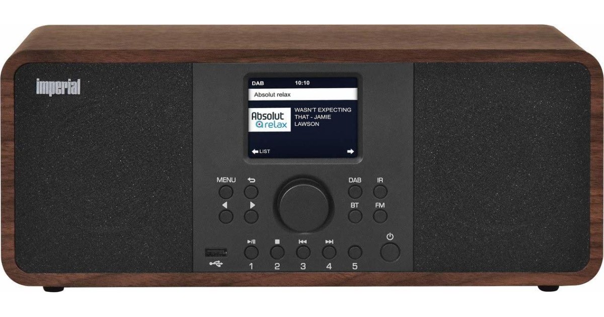 Imperial DABMAN i205 internetové stolní rádio internetové, DAB , FM USB, Wi-Fi, LAN, internetové