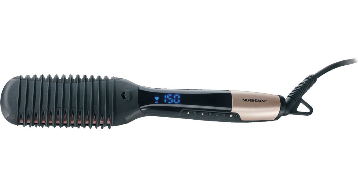Lidl / Silvercrest Haarglttungsbrste (3in1) | Haare stylen mit solider  Leistung