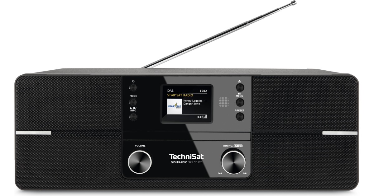 Technisat Digitradio 371 Cd Bt - TechniSat DigitRadio 371 CD BT: 1,4 sehr gut | Kompaktes Radio mit