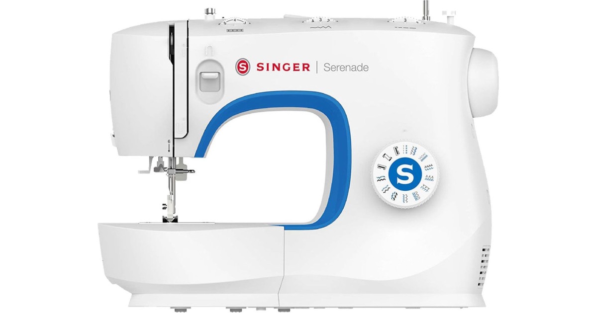 Singer Serenade M320L | Flotte Nähmaschine für Einsteiger und  Gelegenheitsnutzer | Coverlock-Nähmaschinen