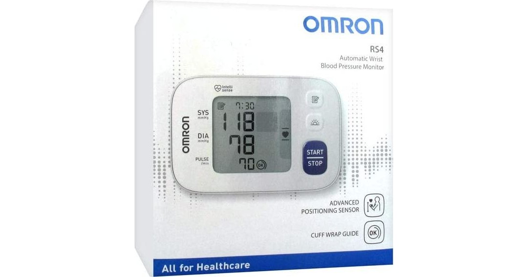 Omron RS4 im Test: 2,2 gut  Für die Blutdruckkontrolle zu Hause oder  unterwegs