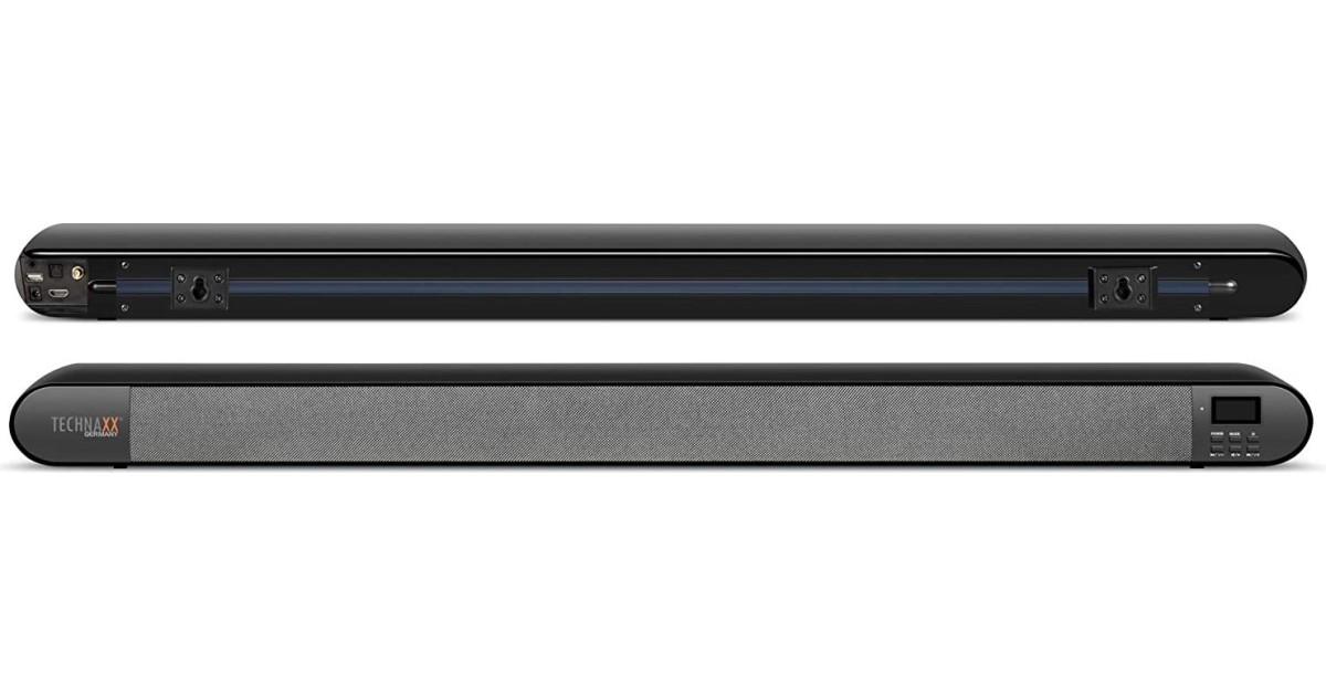 Barre De Son Technaxx TX-139 - Bluetooth, USB, Radio - Design Rétroéclairé 2.1 - Neuf Sous Blister
