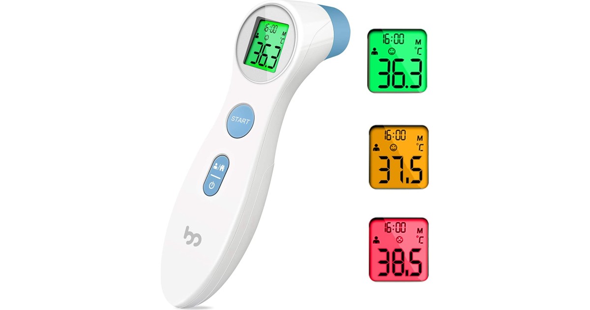 Femometer Infrarot Stirnthermometer im Test: 1,8 gut | Fiebermessen ohne  Baby wecken