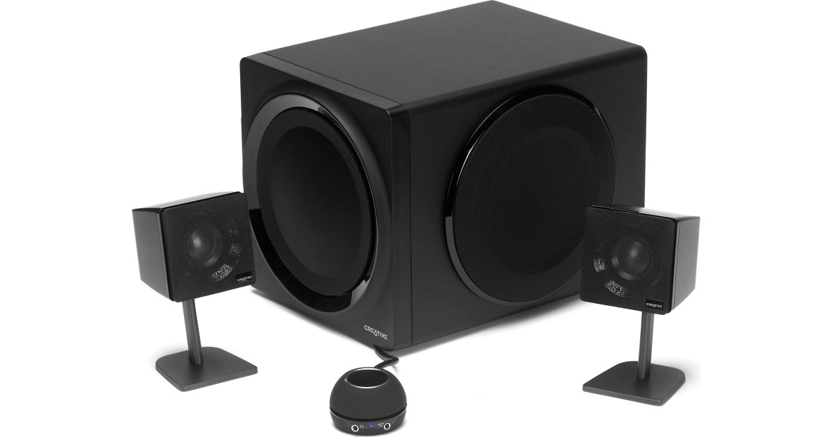 Creative Gigaworks T3 im Test: 2,6 | Basslastiger Auftritt