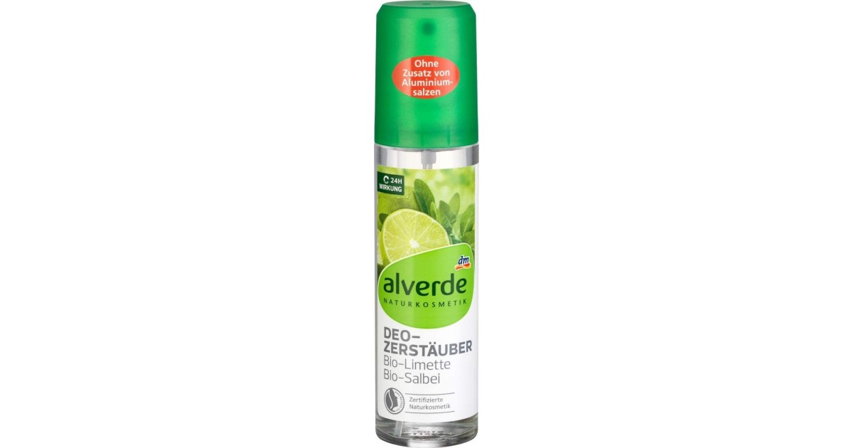 dm / alverde Deo-Zerstäuber Limette Salbei im Test: 3,5