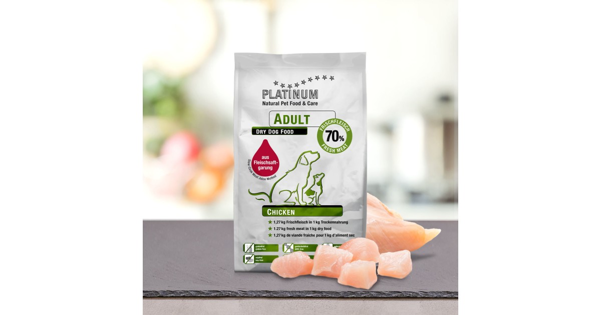 Platinum Adult Chicken im Test: 1,8 gut | Gutes Marken-Trockenfutter
