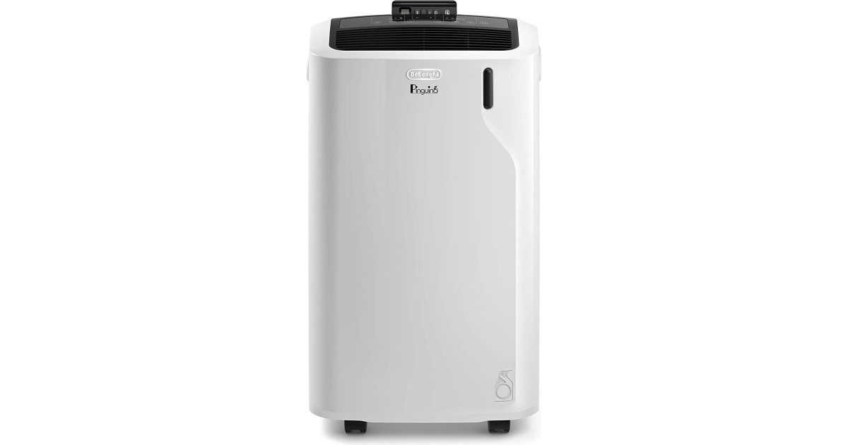 Climatiseur Portable De'Longhi Pinguino PAC EM93 - 10500 BTU, Silencieux, Pour Pièces Jusqu'à 90m³, Classe A