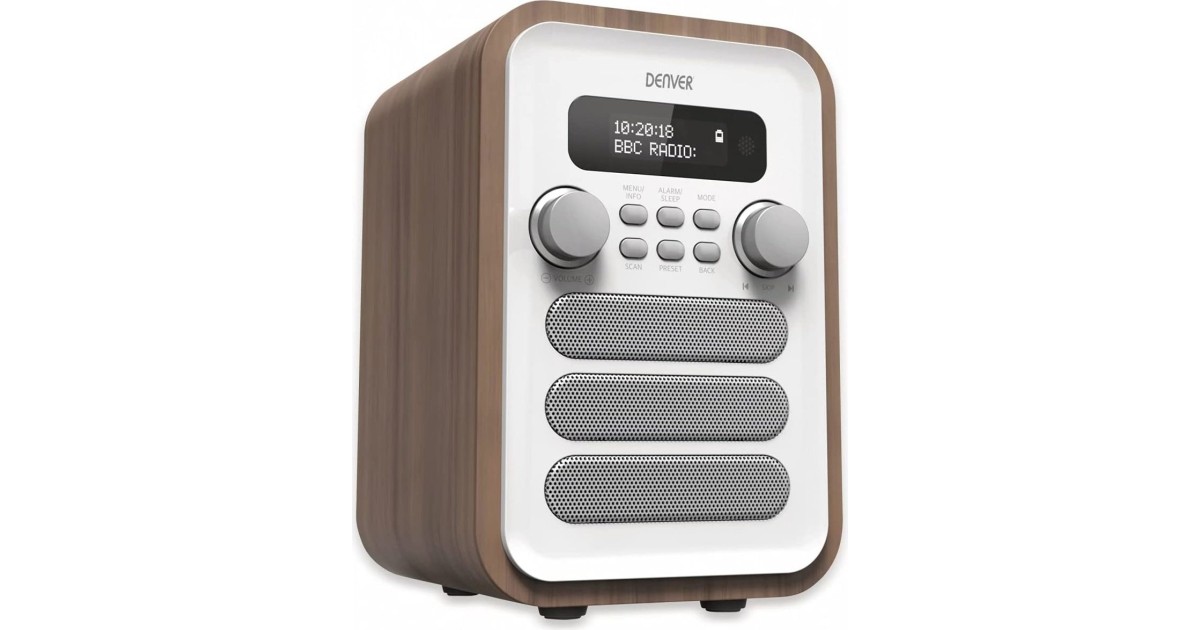 Denver Electronics DAB-48 mit Standardausstattung Günstig-Radio 