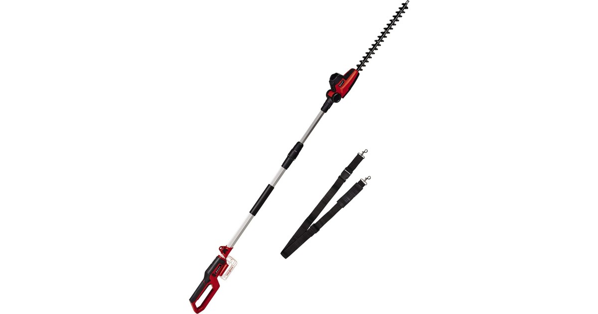 Tagliasiepi Telescopico Einhell A Batteria - 18V, Lama 45cm, Senza Batteria, Per Siepi Alte - Foto 5