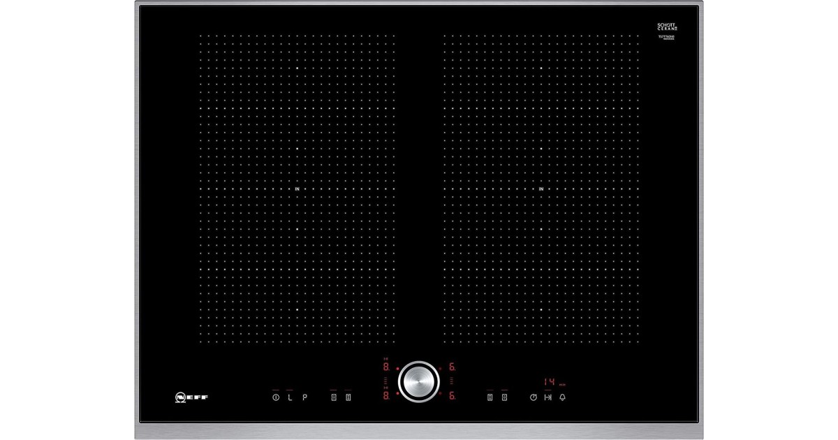 Neff T57TT60N0 1,4 sehr gut Präzises Kochfeld mit drei aufgeteilten