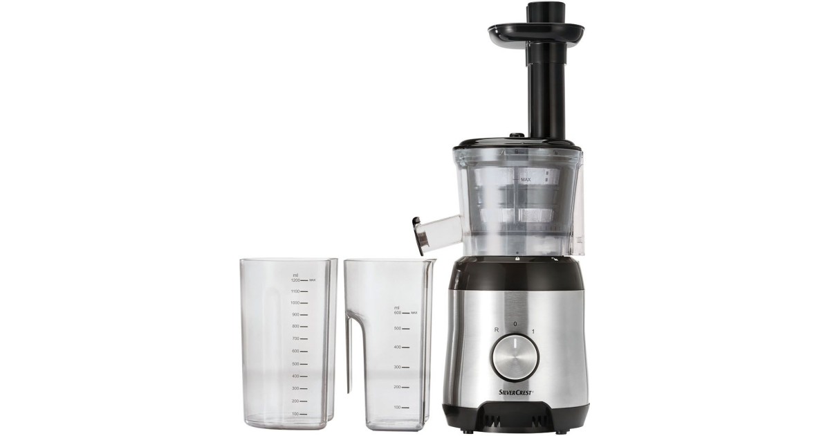 Lidl / Silvercrest Slow Juicer SSJ 300 B3 im Test 1,7 gut Gutes will